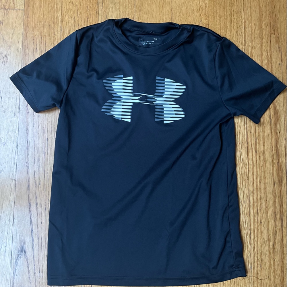 Boys' UA Sportstyle Logo Short Sleeve
